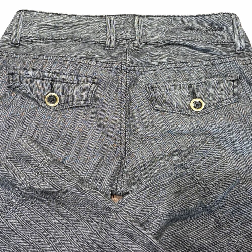 Guess Jeans Gray Low Rise Flare Bootcut Pants Womens Size 27 Lightweight - Picture 5 of 6
